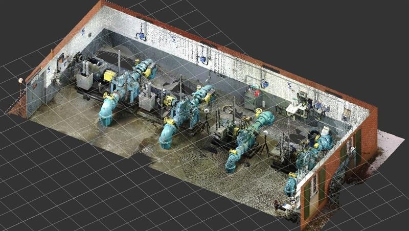 Point Cloud Pumping Station​